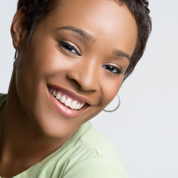 Gum Disease Laser Treatment Roswell African American woman smile